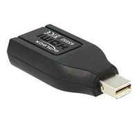 DeLock Mini DisplayPort Adaptor 1st Male to HDMI Female Black