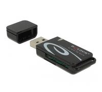 DELOCK Mini USB 2.0 Card Reader mit SD und Micro S NEW