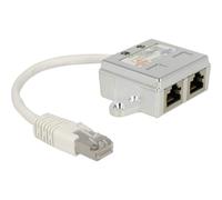 Delock Network Adaptor RJ45 Port Doppler 1 x ST -> 2X