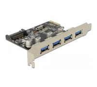 Delock PCI Express Karte > 4 x extern USB 3.0
