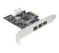 DeLOCK PCI Express Card - 1x Firewire A/2x Firewire B, 89153