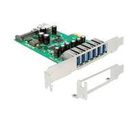DeLOCK PCI Express Card > 6 x External + 1 x Internal USB 3.0
