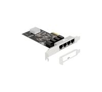 DeLOCK PCI Express x4 Card 4 x RJ45 Gigabit LAN RTL8111