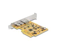 DeLOCK PCI Express x4 Card to 1 x external USB Type-C 10 Gbps female + 1 x exter