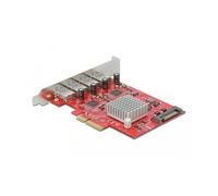 DeLOCK PCI Express x4 Card to 4 x external SuperSpeed USB 10 Gbps (USB 3.2 Gen 2