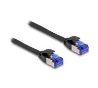 80225 patch cord S/FTP Cat 6a RJ45 connector, 0.25m DELOCK on both sides
