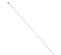 DeLock Stainless Steel Cable Ties L 300 x W 4.6 mm White Pack of 10