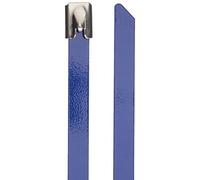 DeLock Stainless Steel Cable Ties L 300 x W 7.9 mm Blue Pack of 10