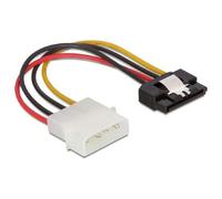 DeLock Adapter Power SATA HDD > 4pin/St Metall