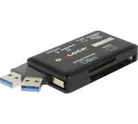 DeLOCK SuperSpeed USB 5 Gbps Card Reader for CF / SD / Micro SD / MS /