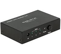 DeLOCK Switch HDMI 3 in > 1 Out HDMI 4 K UHD