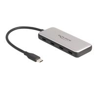 DeLOCK USB 10 Gbps USB Type-C Hub with 4 x USB Type-C female and PD 85 Watt