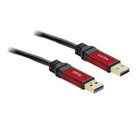 DeLock USB 3.0 Cable A Male/Male SC red 5 m