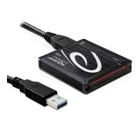 DeLOCK USB 3.0 All in 1 card reader USB 3.2 Gen 1 (3.1 Gen 1) Black