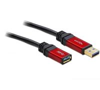 Delock Verlängerungskabel USB 3.0 Typ-A Stecker > USB 3.0 Typ-A Buchse 1 m Premi
