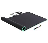DeLOCK USB-A Mouse Mat RGB Large Black
