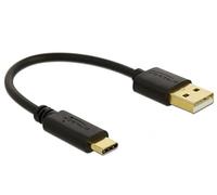 Delock USB Charging Cable Type-A to USB Type-C™ 15 cm