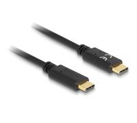 DeLOCK USB Type-C Ladekabel 15 cm PD 5 A mit E-Marker