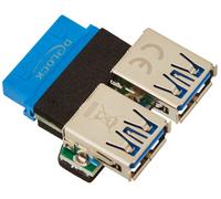 DELOCK USB3.0 Adapter Pinheader -> 2x A Bu/Bu nebe NEW