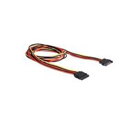 Delock Voltage Circulate - Extension Cable - 15 Pin SATA Power (M) - 15 Pin SATA Power (W) 100 cm