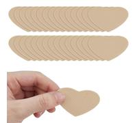 DELOGRIN 30pcs Needle Puller, Heart Rubber Needle Gripper for Hand Sewing Needles 2mm Thick Hand Embroidery Supplies Kit Needles Puller for Heavy Weight Material and Multiple Layers of Fabric