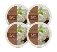 Delon+ Delon Intense Moisturizing Smooth Vanilla Body Butter 6.9 Oz (4-Pack)