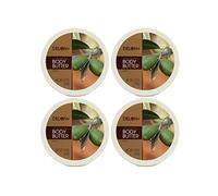 DELON Intense Moisturizing Body Butter, Olive, 4 Count