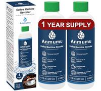 Delongh Descaler EcoDecalk Cleaner for All Delonghi* Machines|Delonghi* Descaling Solution 4 Uses(400 ML 2 Pack)