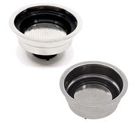 Delonghi 2 x Filter Cream 2 Cups Powder Coffee Machine Icon EC155 EC410 ECO310