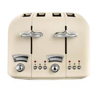 De’Longhi Argento Flora 4 slice(s) 1600 W Beige