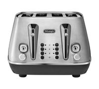 De'Longhi Distinta X CTI4003.M 4 Slice Toaster - Silver