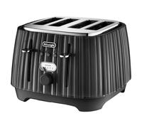Delonghi 4 Slice Toaster, Ballerina, Black, CTD4003.BK