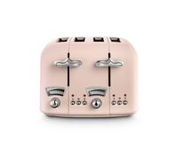 De’Longhi Argento Flora 6 4 slice(s) Rose