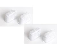 De'Longhi 4x Coffee Machine Water Filter, Anti-Limescale, Activated Carbon, BCO410