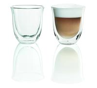 Delonghi 5513214601 Cappuccino Thermo Glasses - Pack of 2