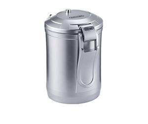 Delonghi 5513290061 500g Vacuum Coffee Canister, Silver