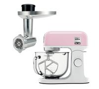 DELONGHI 5L kMix Stand Mixer Pink & Food Mincer Delonghi Pink