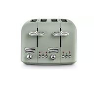 Delonghi Argento Flora 4 Slice Toaster in Green | CT04GR | Brand new