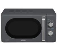 De'Longhi Argento Flora 800W Standard Microwave - Grey