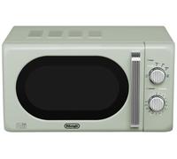 De'Longhi Argento Flora 800W Standard Microwave - Sage Green