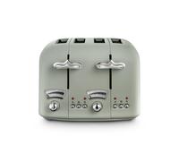 De'Longhi Argento Flora CT04.GR 4 Slice Toaster - Peppermint Green
