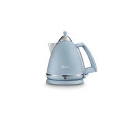 De'Longhi Argento Flora KBX3016.AZ Kettle, 360 Swivel base & cord storage, Blue