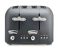 De'Longhi Argento Silva CT04.GY, 4 Slice Toaster Grey