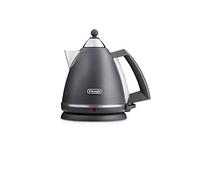De'Longhi Argento Silva KBX3016.GY Kettle with 1.7L Capacity, 360 Swivel Base & cord storage, Grey