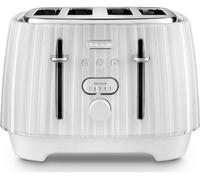 DELONGHI Ballerina CTD4003.W 4-Slice Toaster - White, White