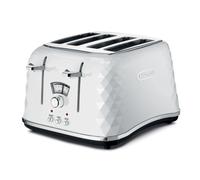 Delonghi Brillante 4 slice White Toaster CTJ4003.W - White