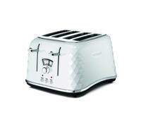 De'Longhi Brillante CTJ4003W 4-Slice Toaster - White