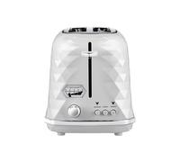 DeLonghi Brillante CTJX2103.W Electric Toaster, 900W - White