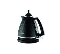 De'Longhi Brilliante Kettle, anti-scale filter, 1.7 Liters, 360? swivel base, KBJ3001BK, Black