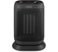 De'Longhi Capsule You & Me Oscillating Fan Ceramic Heater 2kW, Display, Timer, Remote, Eco Function - HFXR40T20.G - Dark Grey